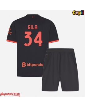 AC Milan Mario Gila #34 Echipament de Fotbal Replică 2026-27 Copii Treilea (+ Șorturi)